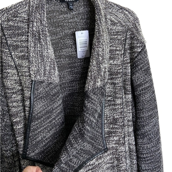 NWT Torrid Mixed Texture Drape Cardigan Open Front size 6X - Picture 4 of 7